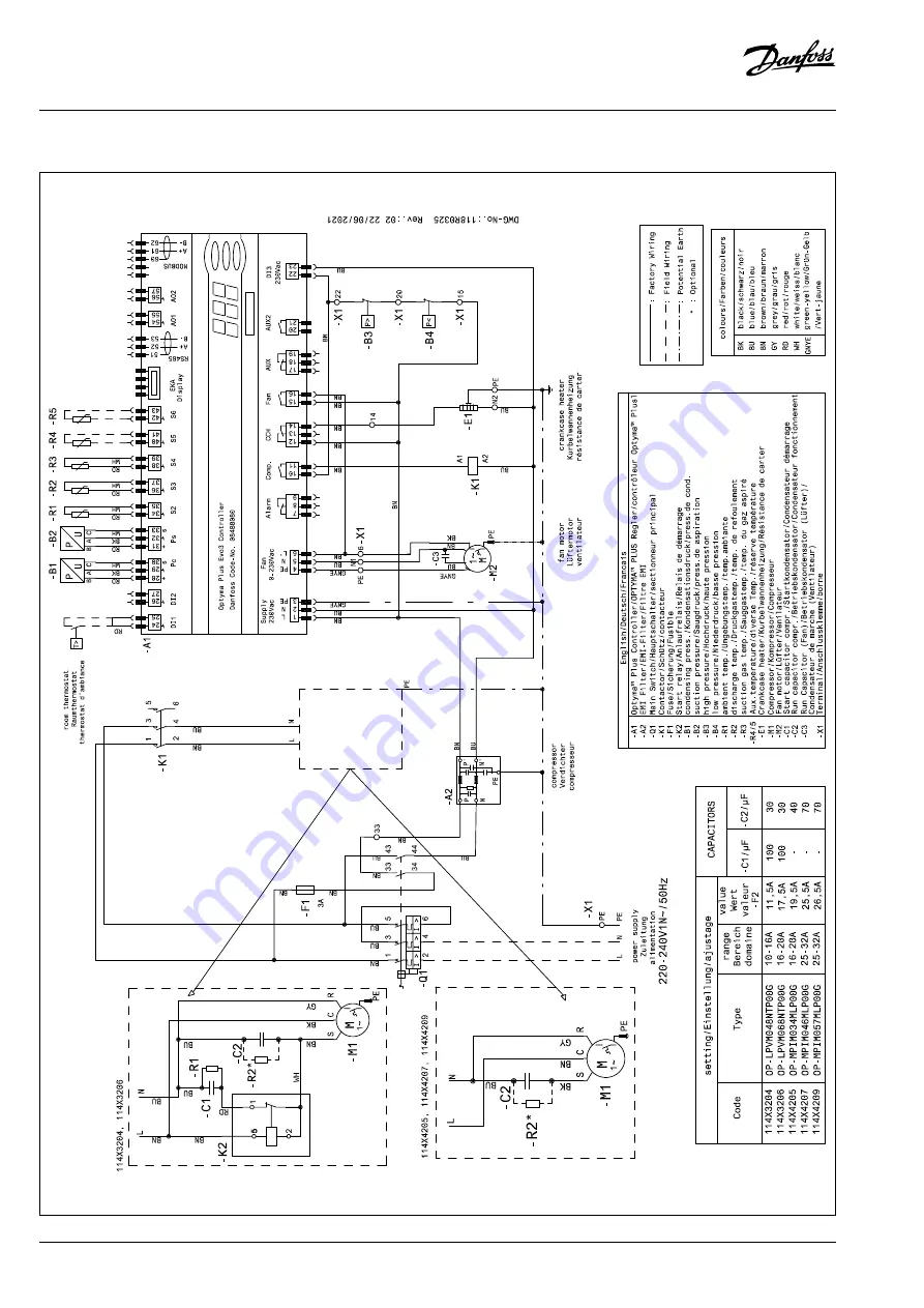 Danfoss Optyma Plus OP-LPV Instructions Manual Download Page 80