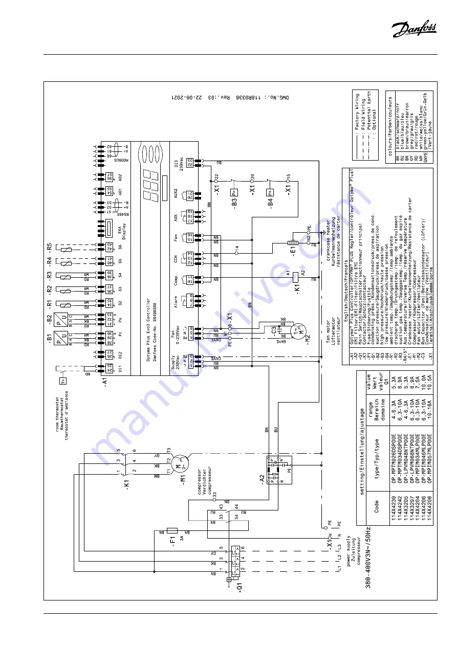 Danfoss Optyma Plus OP-LPV Instructions Manual Download Page 81