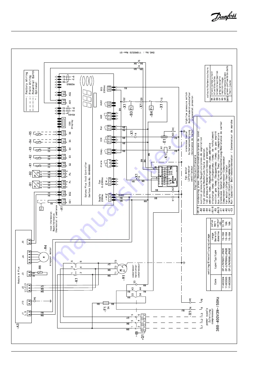 Danfoss Optyma Plus OP-LPV Instructions Manual Download Page 84