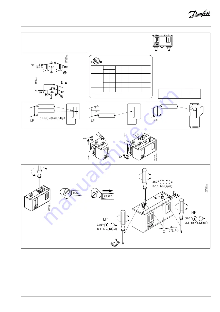 Danfoss Optyma Slim Pack OP-LSQM Series Instructions Manual Download Page 5