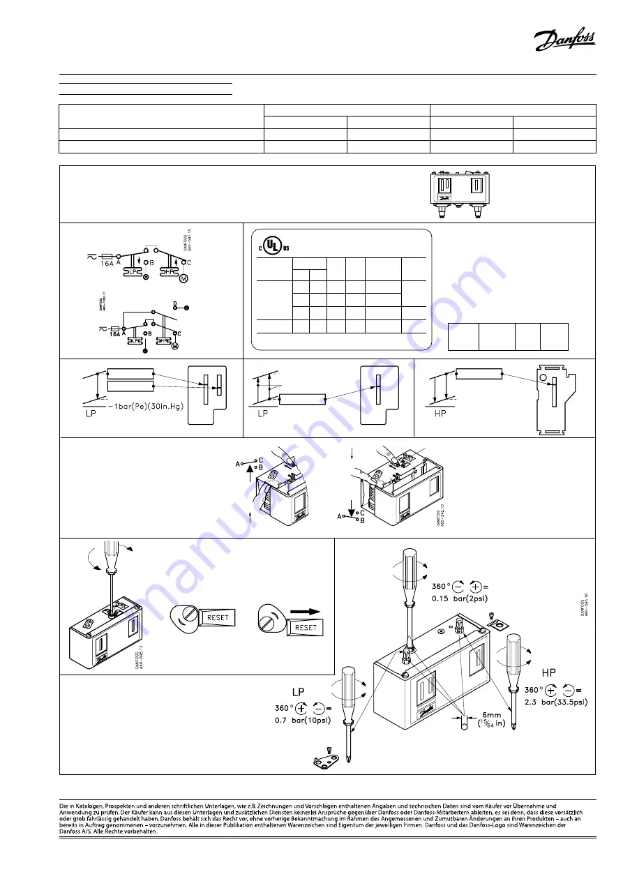 Danfoss Optyma Slim Pack OP-LSQM Series Instructions Manual Download Page 13