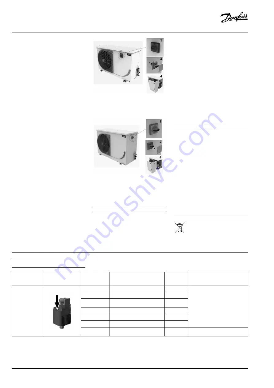 Danfoss Optyma Slim Pack OP-LSQM Series Instructions Manual Download Page 24