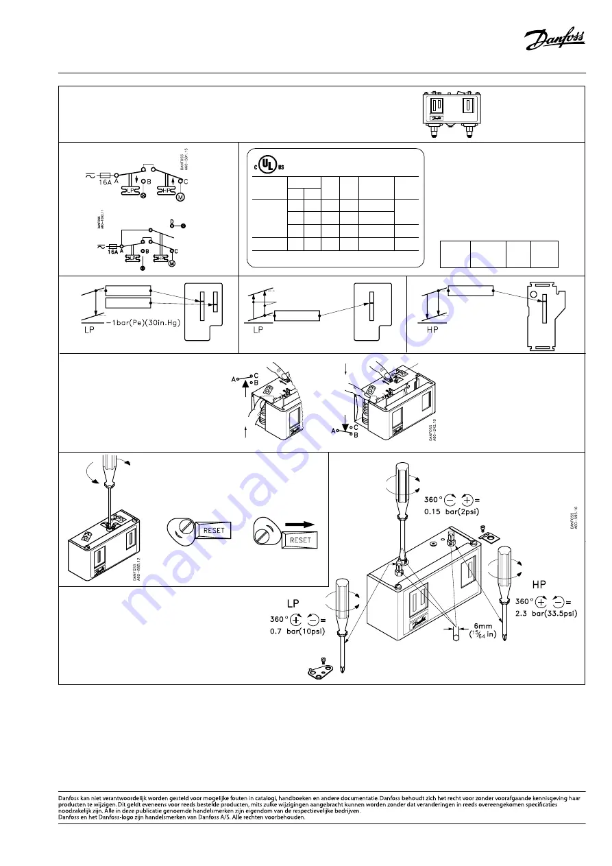 Danfoss Optyma Slim Pack OP-LSQM Series Instructions Manual Download Page 33