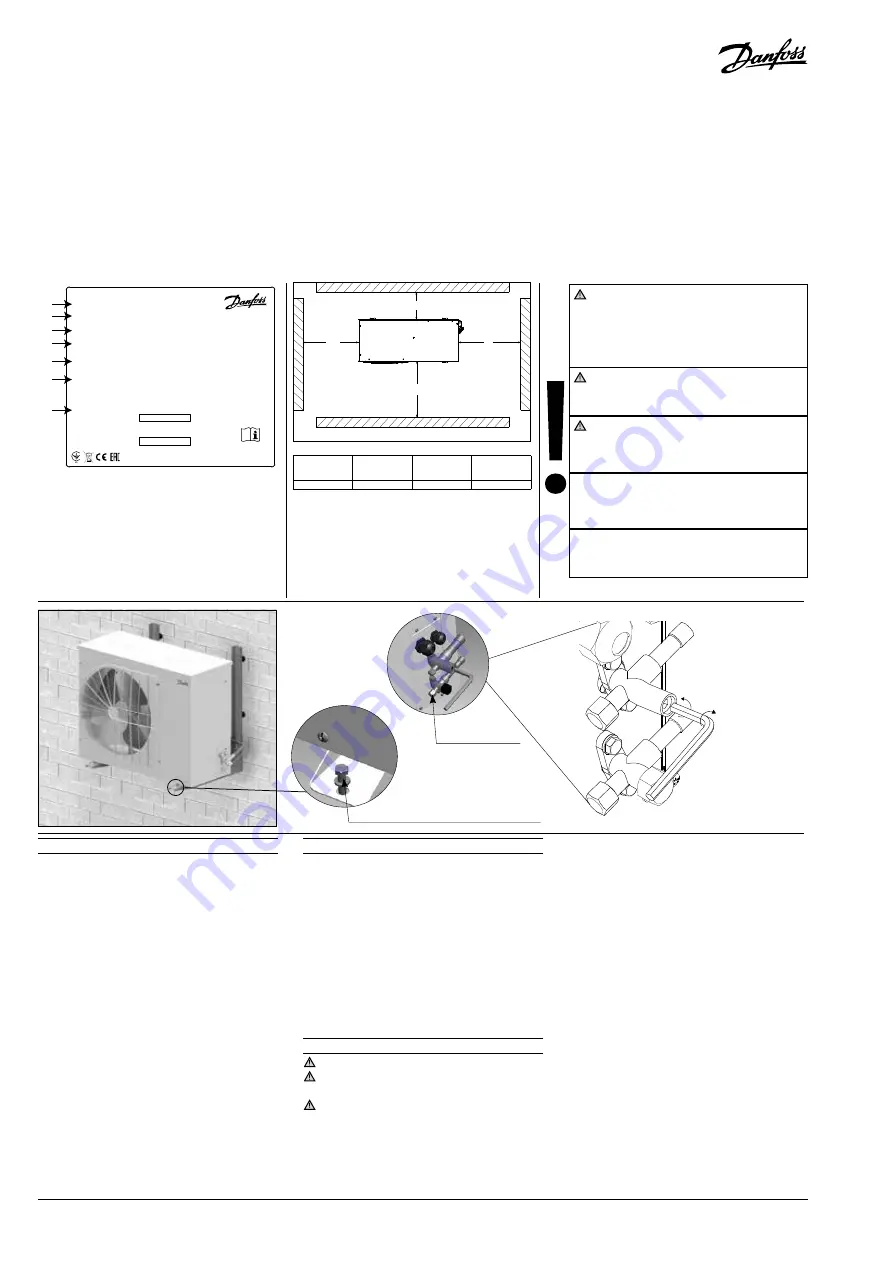 Danfoss Optyma Slim Pack OP-LSQM Series Instructions Manual Download Page 34