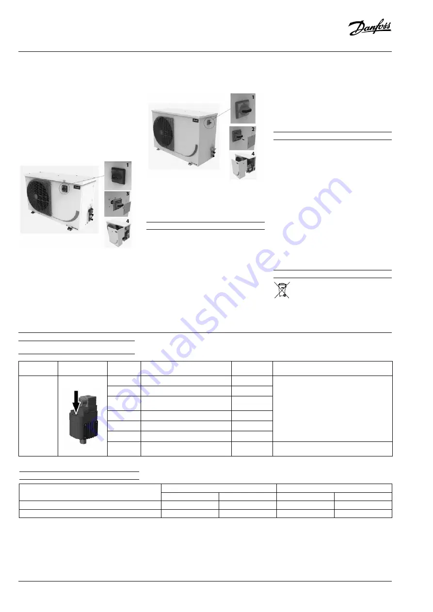 Danfoss Optyma Slim Pack OP-LSQM Series Instructions Manual Download Page 44