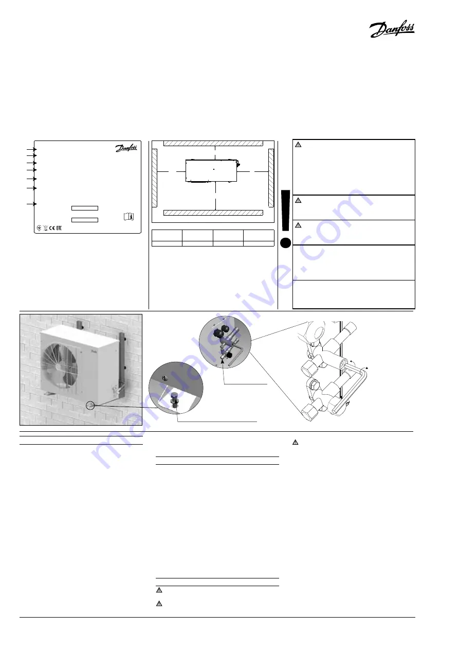 Danfoss Optyma Slim Pack OP-LSQM Series Instructions Manual Download Page 46