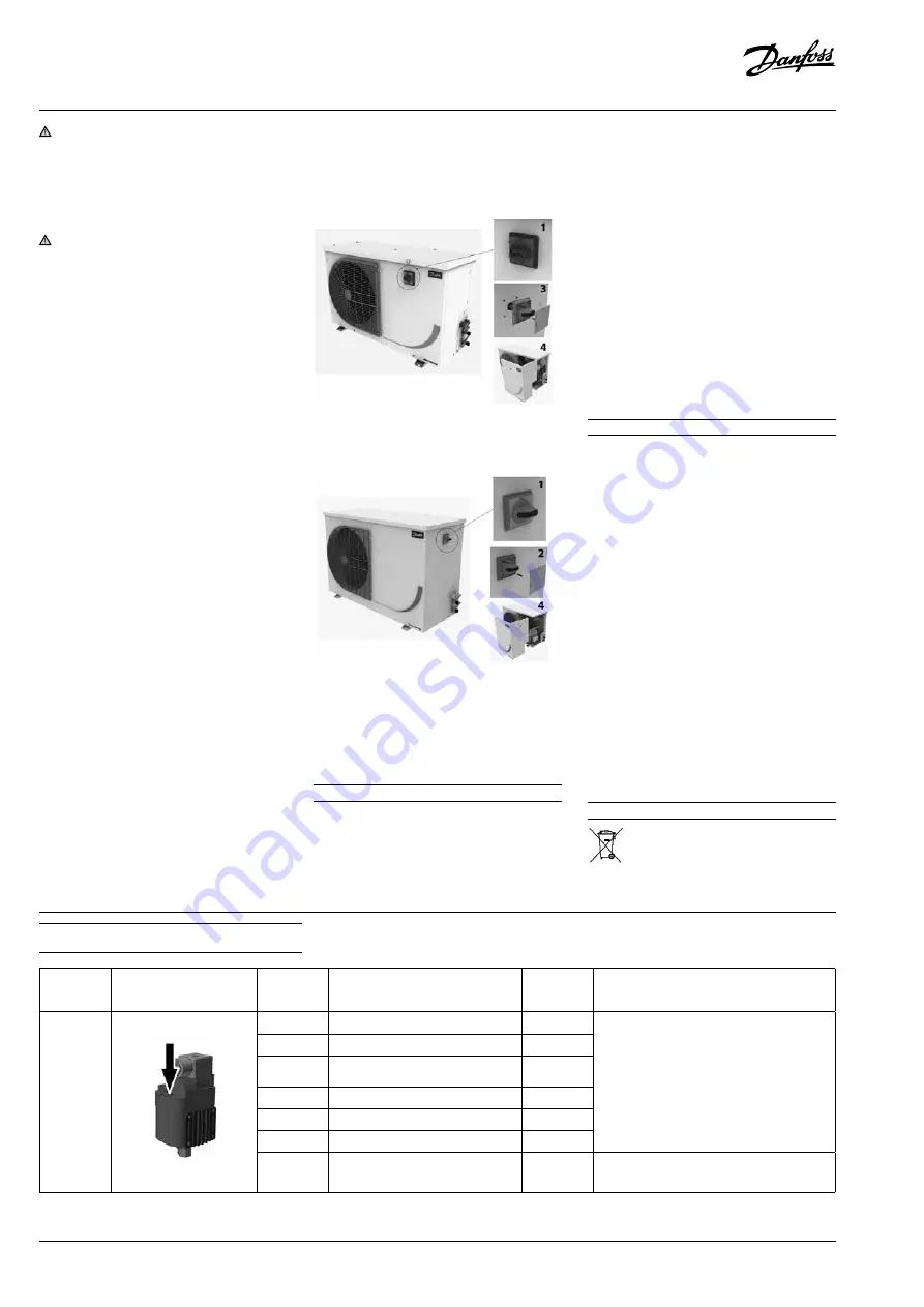 Danfoss Optyma Slim Pack OP-LSQM Series Instructions Manual Download Page 48