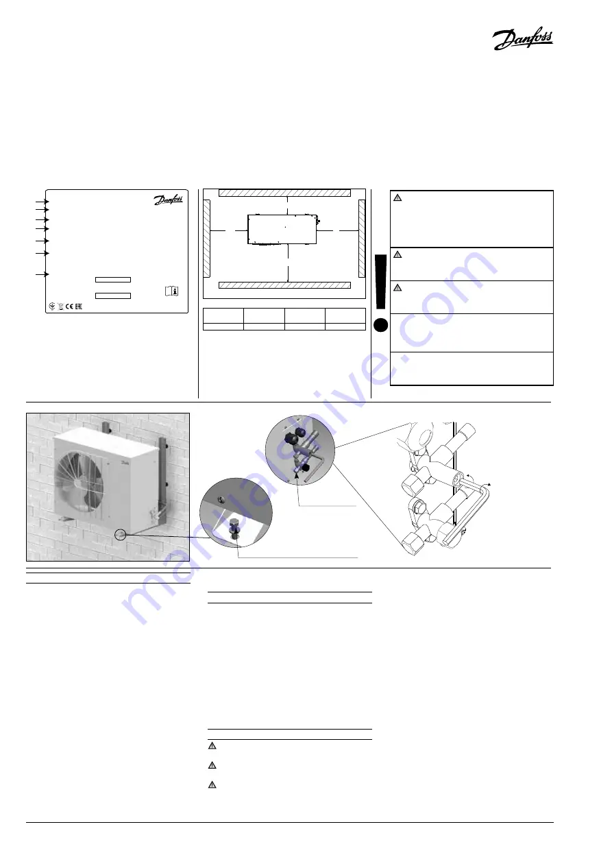 Danfoss Optyma Slim Pack OP-LSQM Series Instructions Manual Download Page 50