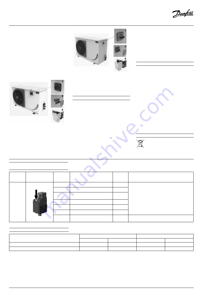 Danfoss Optyma Slim Pack OP-LSQM Series Instructions Manual Download Page 56