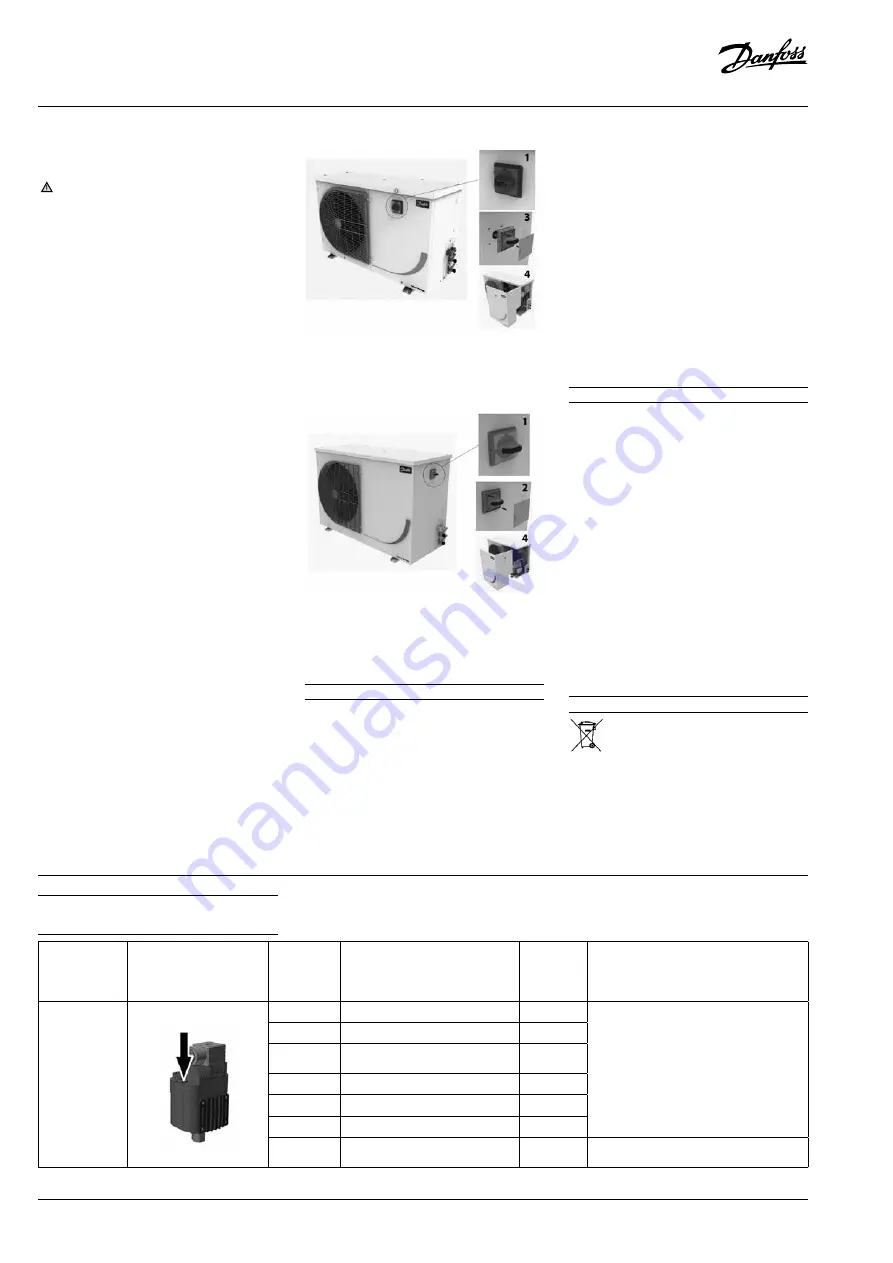 Danfoss Optyma Slim Pack OP-LSQM Series Instructions Manual Download Page 64