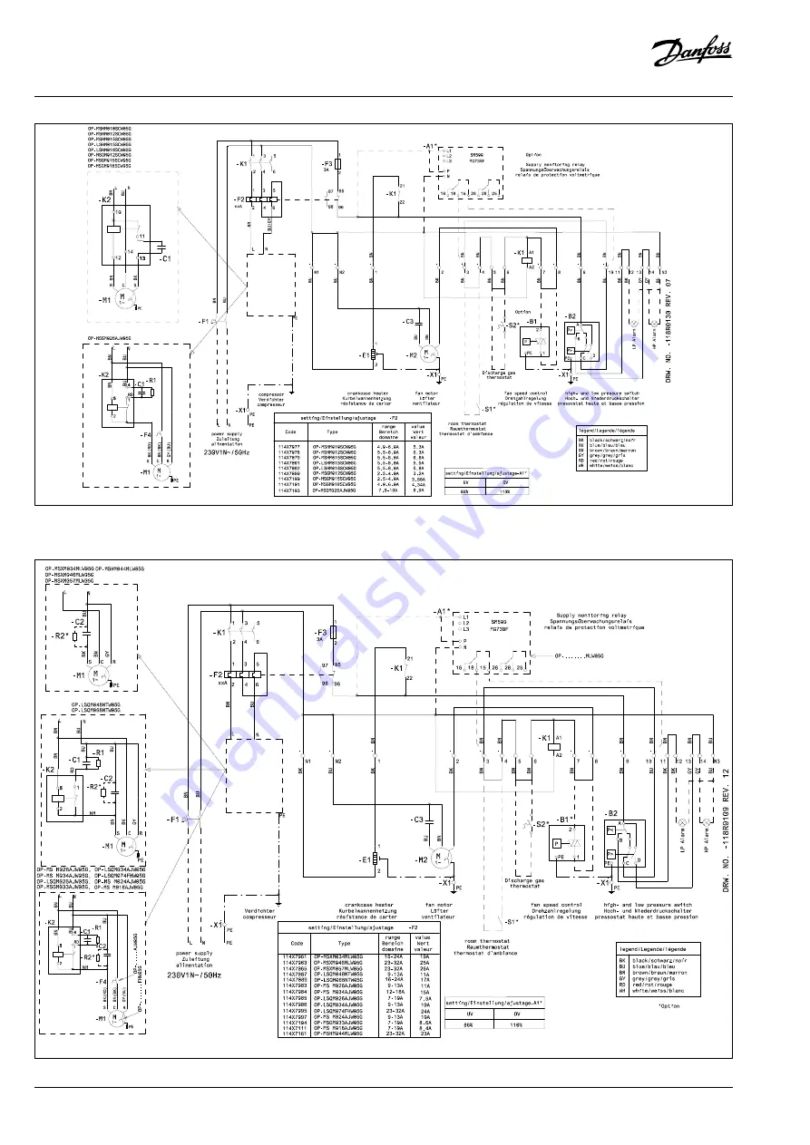 Danfoss Optyma Slim Pack OP-LSQM Series Instructions Manual Download Page 68