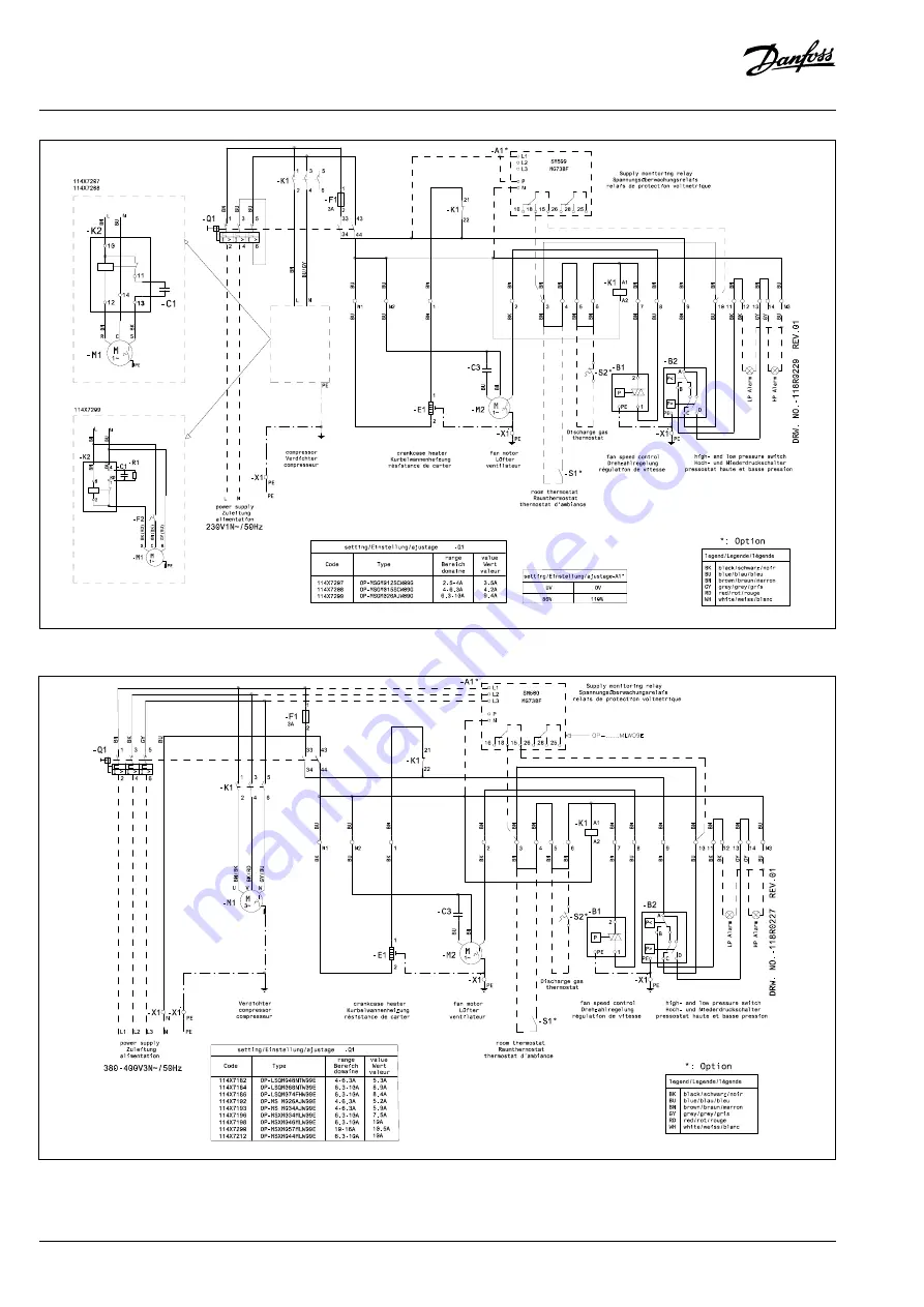 Danfoss Optyma Slim Pack OP-LSQM Series Instructions Manual Download Page 72