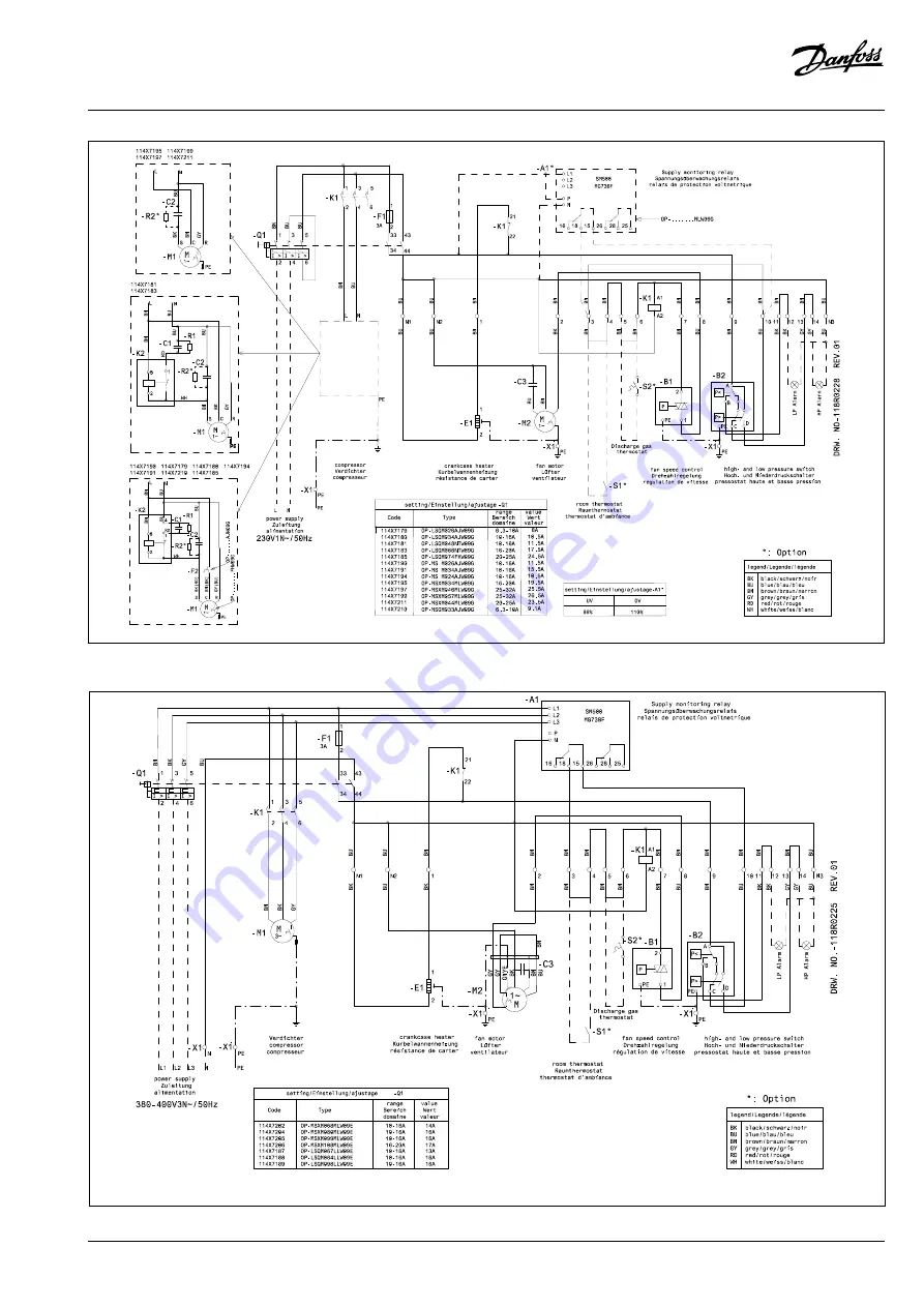 Danfoss Optyma Slim Pack OP-LSQM Series Instructions Manual Download Page 73