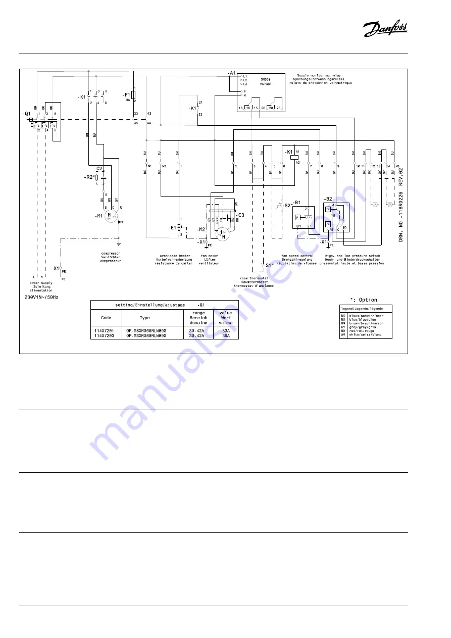 Danfoss Optyma Slim Pack OP-LSQM Series Instructions Manual Download Page 74