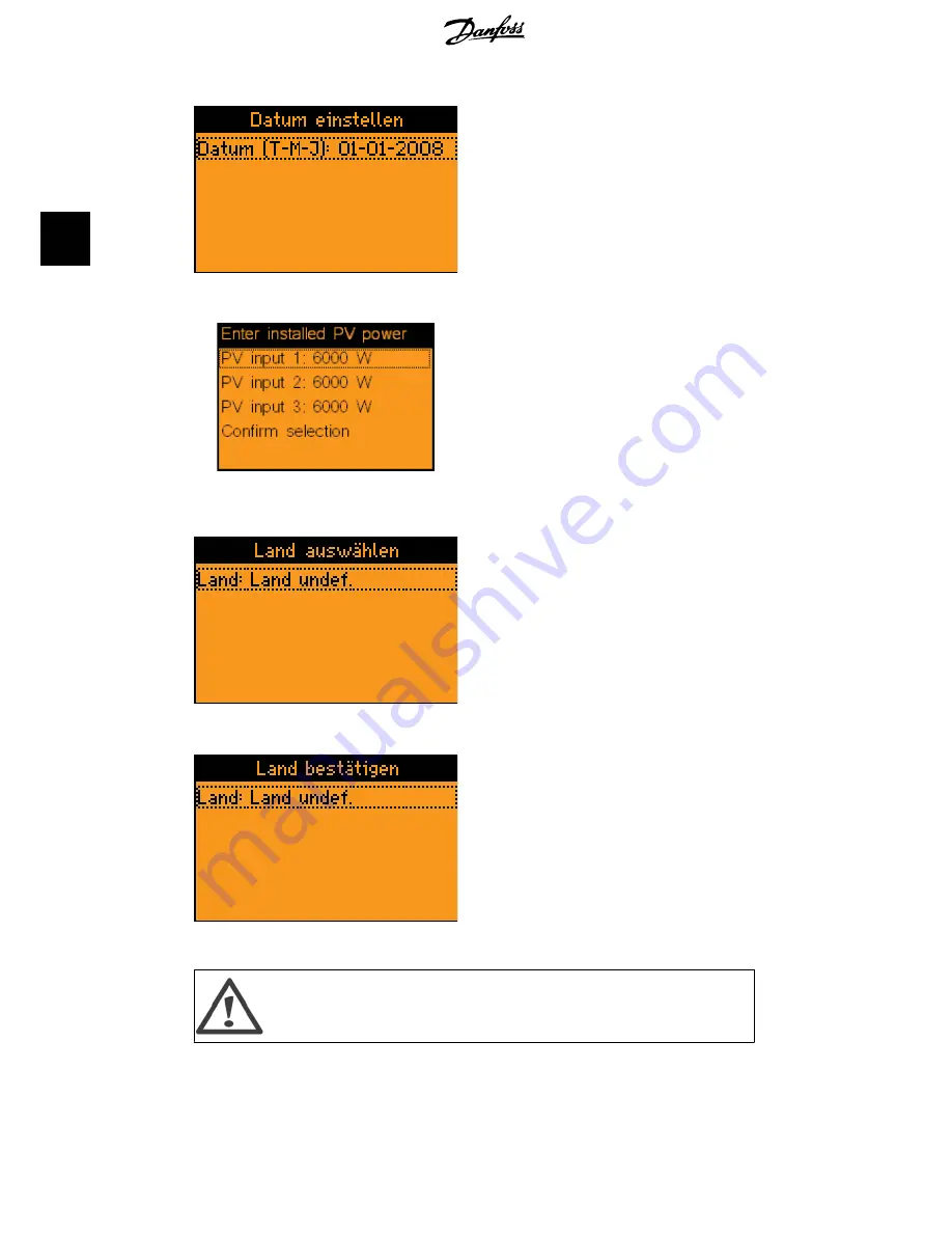 Danfoss TripleLynx Installation Manual Download Page 49