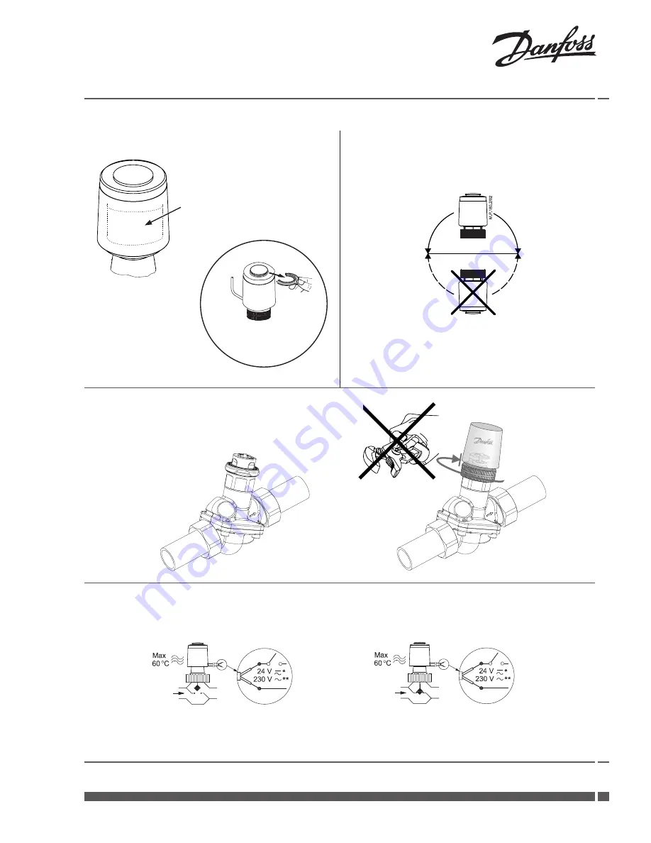 Danfoss TWA-Z Gen. 2011 Installation Manual Download Page 1