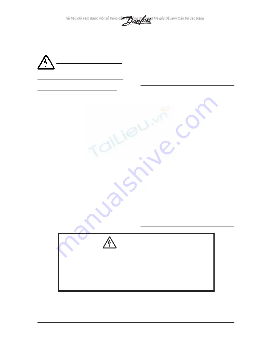 Danfoss VLT 2800 Instruction Manual Download Page 5