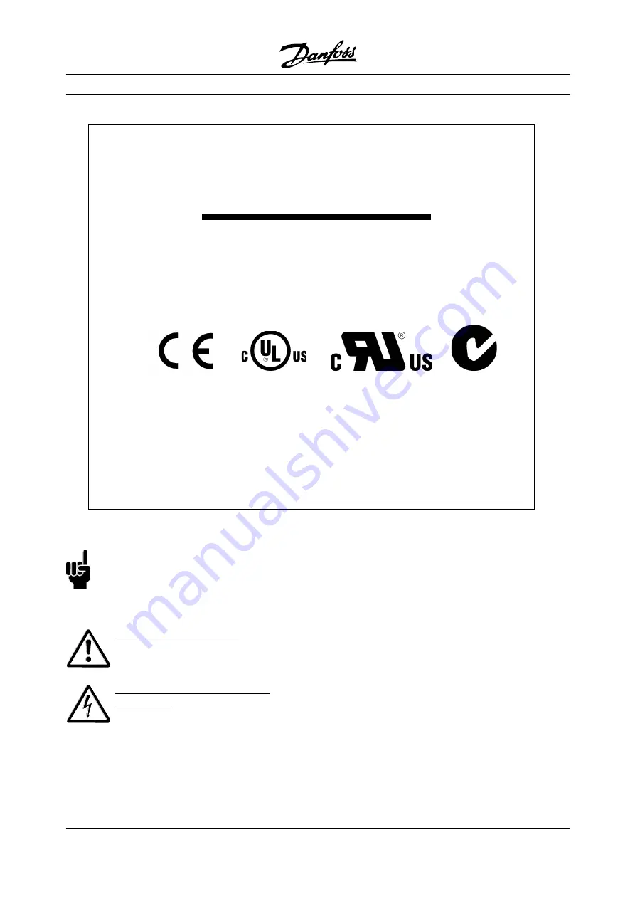 Danfoss VLT DMS 300 Manual Download Page 62