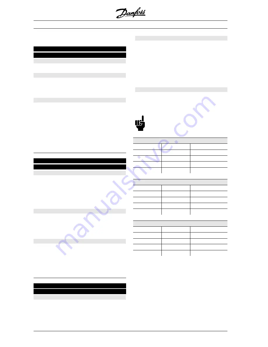 Danfoss VLT FCD 311 Design Manual Download Page 106