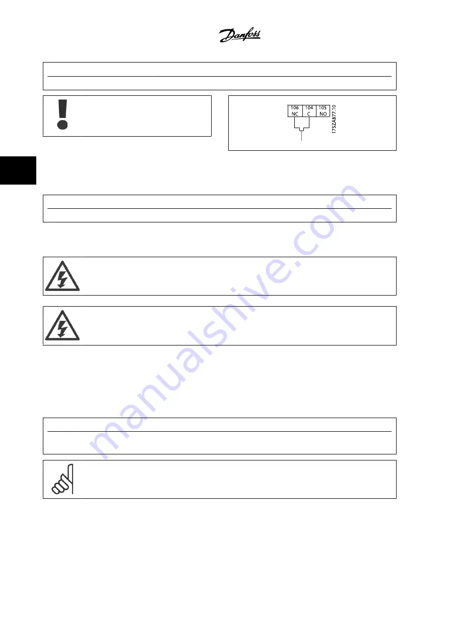 Danfoss VLT HVAC FC 100 Instruction Manual Download Page 63