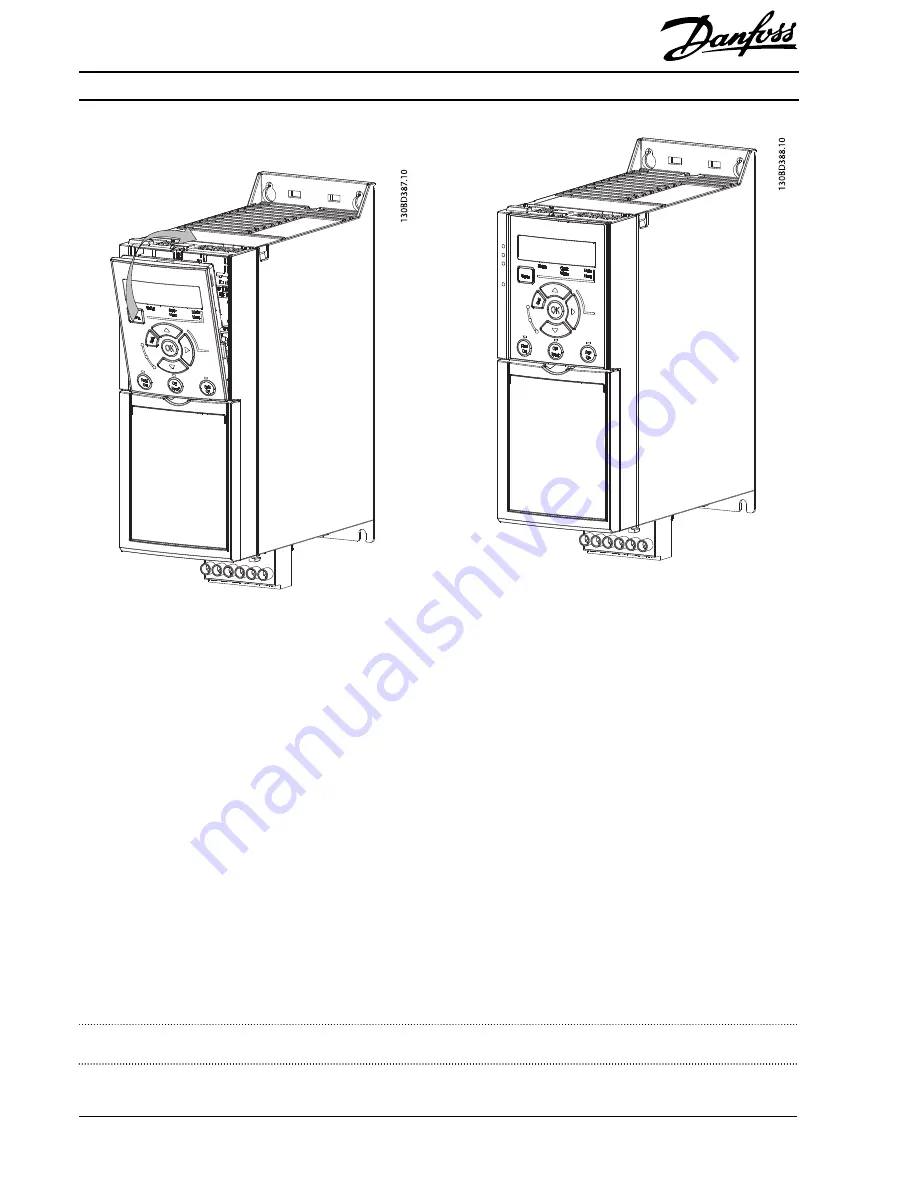 Danfoss VLT LCP 21 Installation Manual Download Page 2