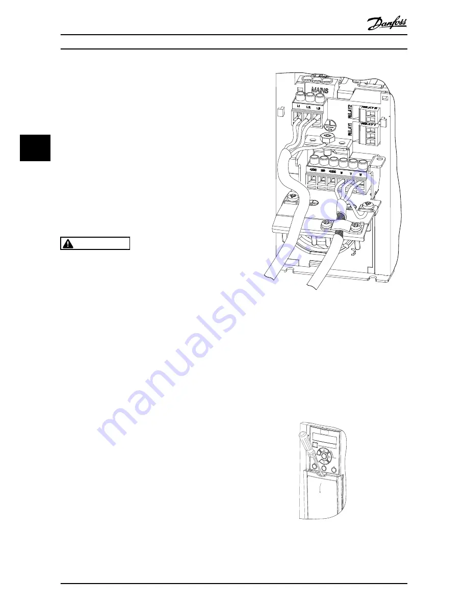 Danfoss VLTAutomationDrive FC 360 Quick Manual Download Page 18