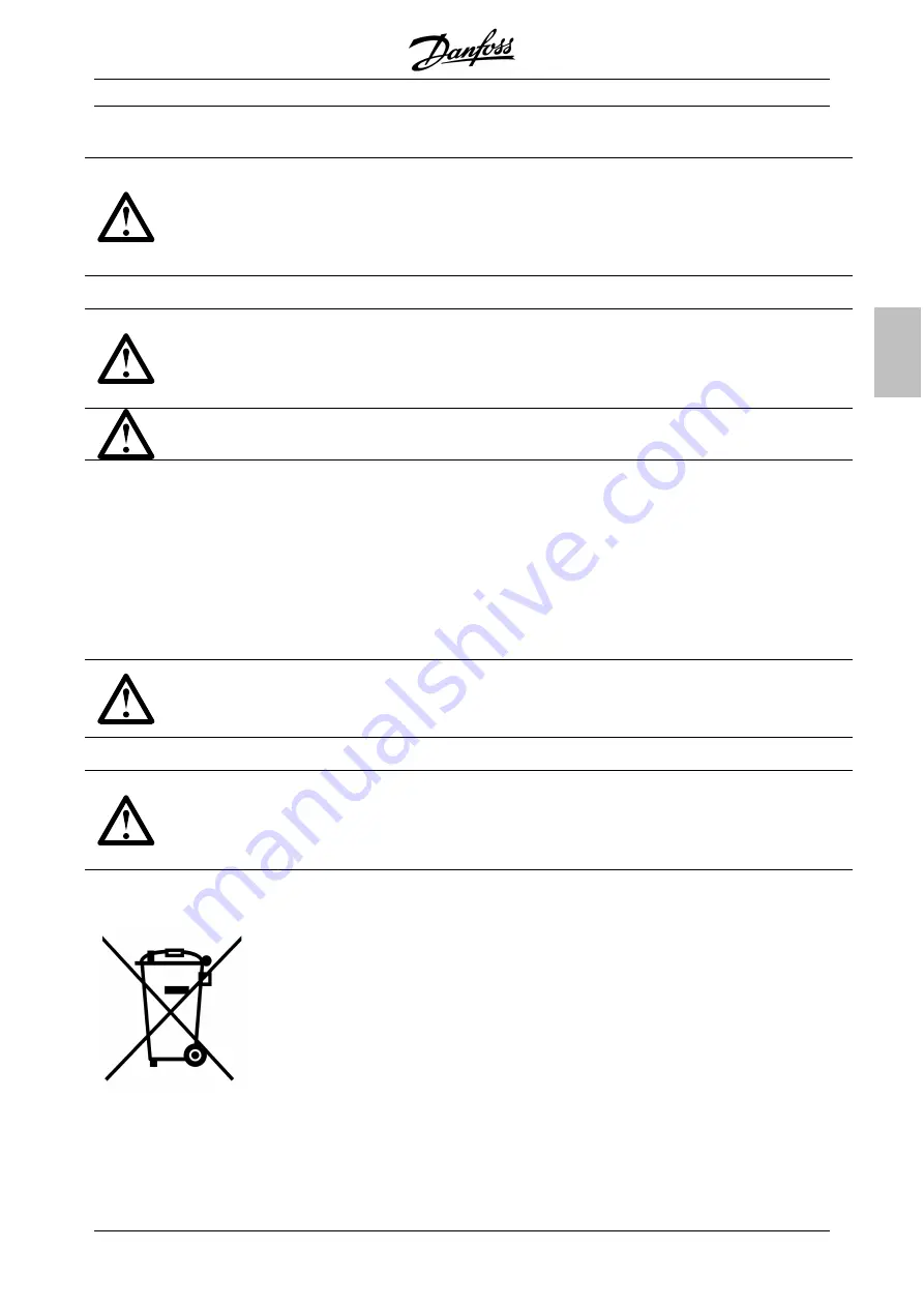 Danfoss VTL MCD 203 Series Operating Instructions Manual Download Page 15