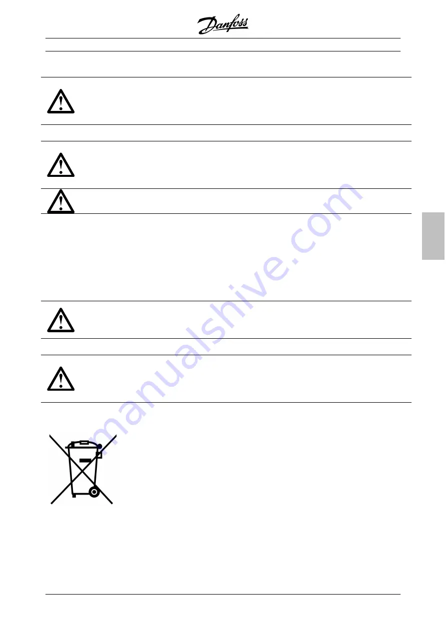 Danfoss VTL MCD 203 Series Operating Instructions Manual Download Page 21