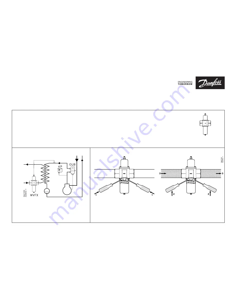 Danfoss WVFX 32 Installation Manual Download Page 1