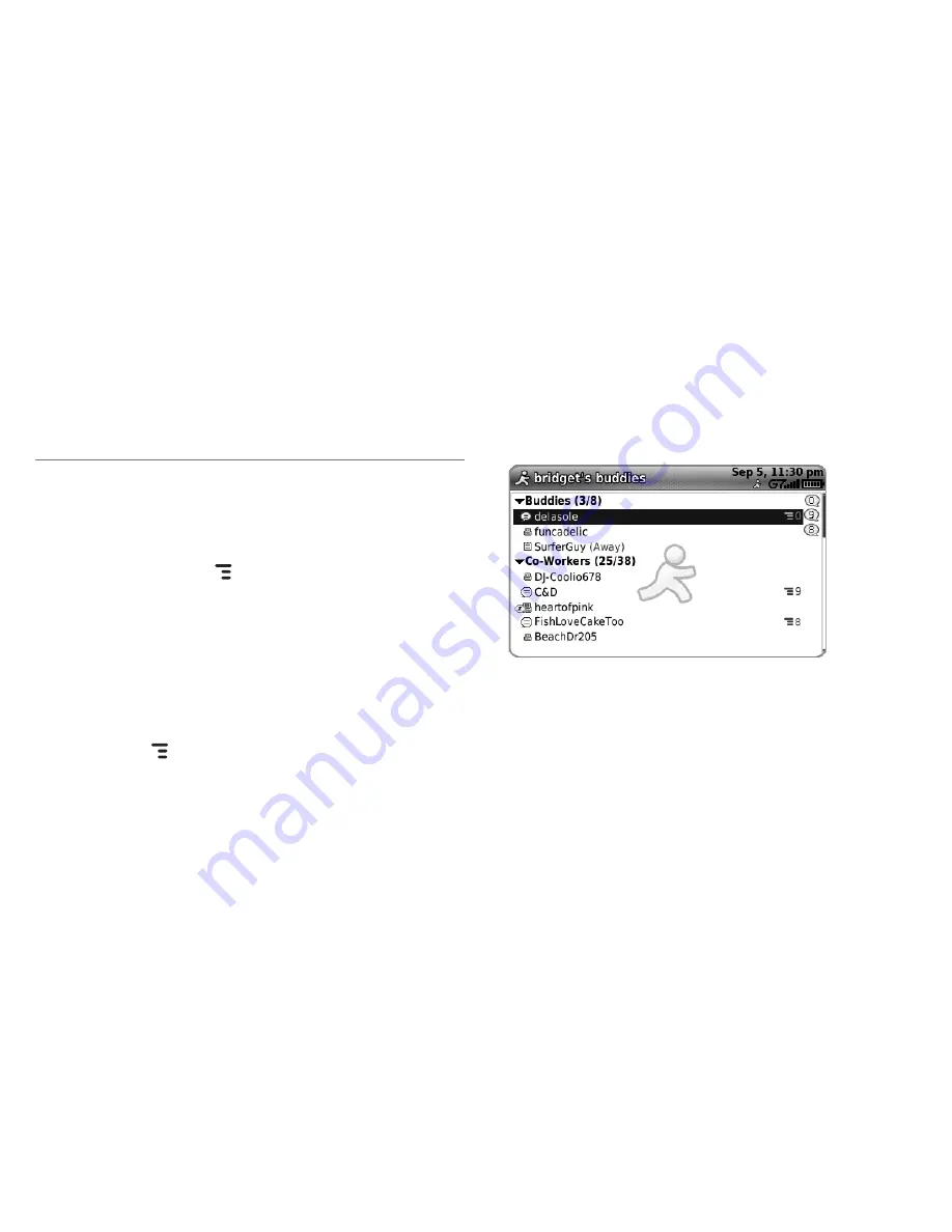 Danger Sidekick LX Reference Manual Download Page 69