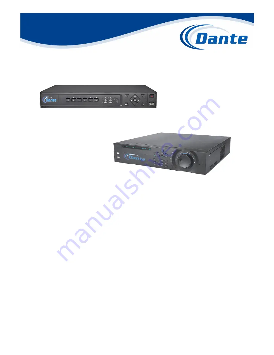 Dante DNA2000 Series Installation And Operation Manual Download Page 1