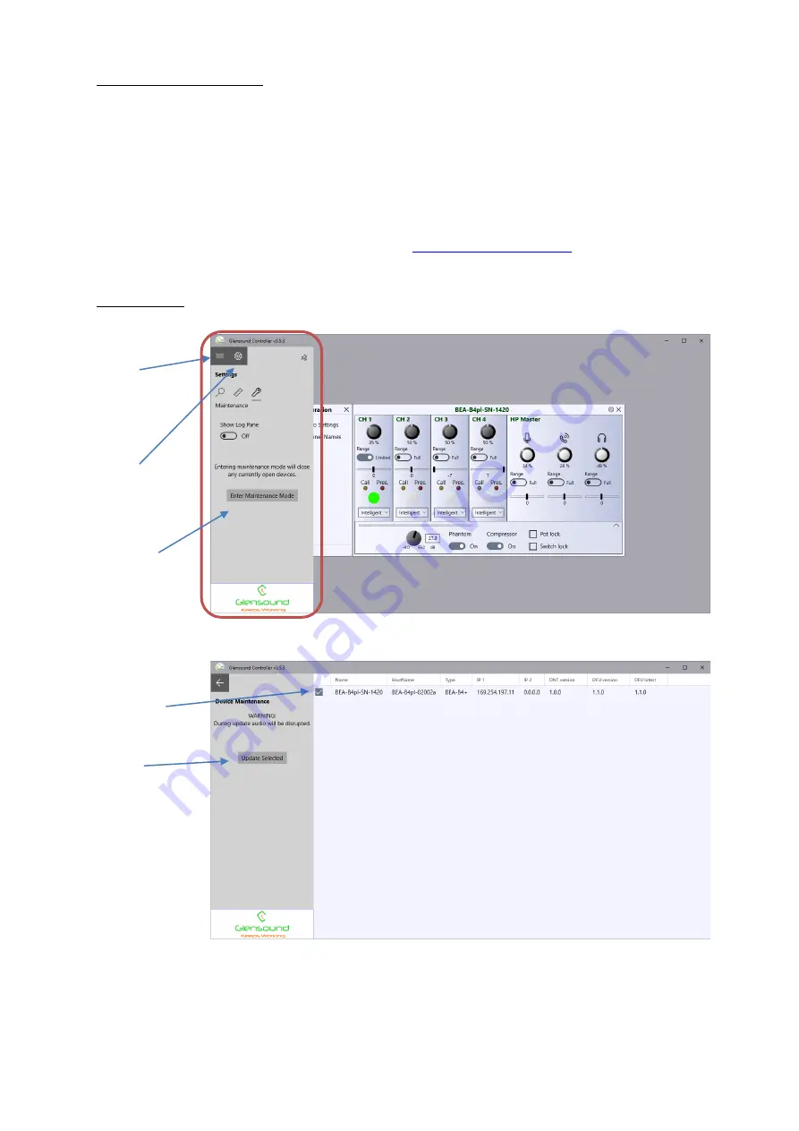 Dante Glensound GTM Product Details Download Page 33