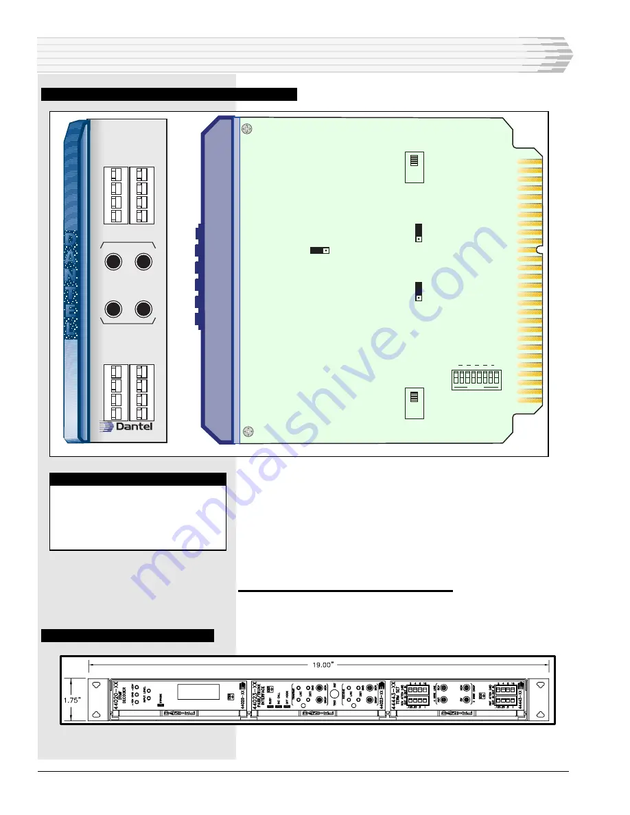 Dantel 00331 Installation & Operation Manual Download Page 10