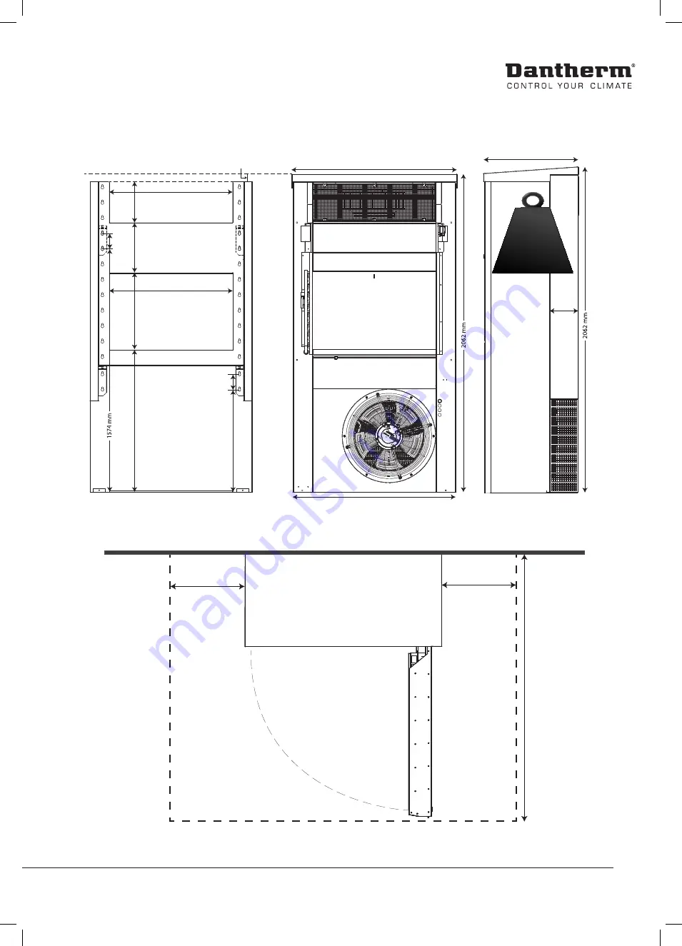 Dantherm Combo Cooling 10000/1000 Quick Setup Manual Download Page 5