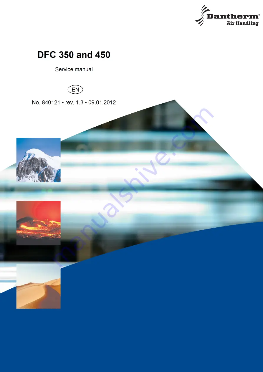 Dantherm DFC 350 Service Manual Download Page 1