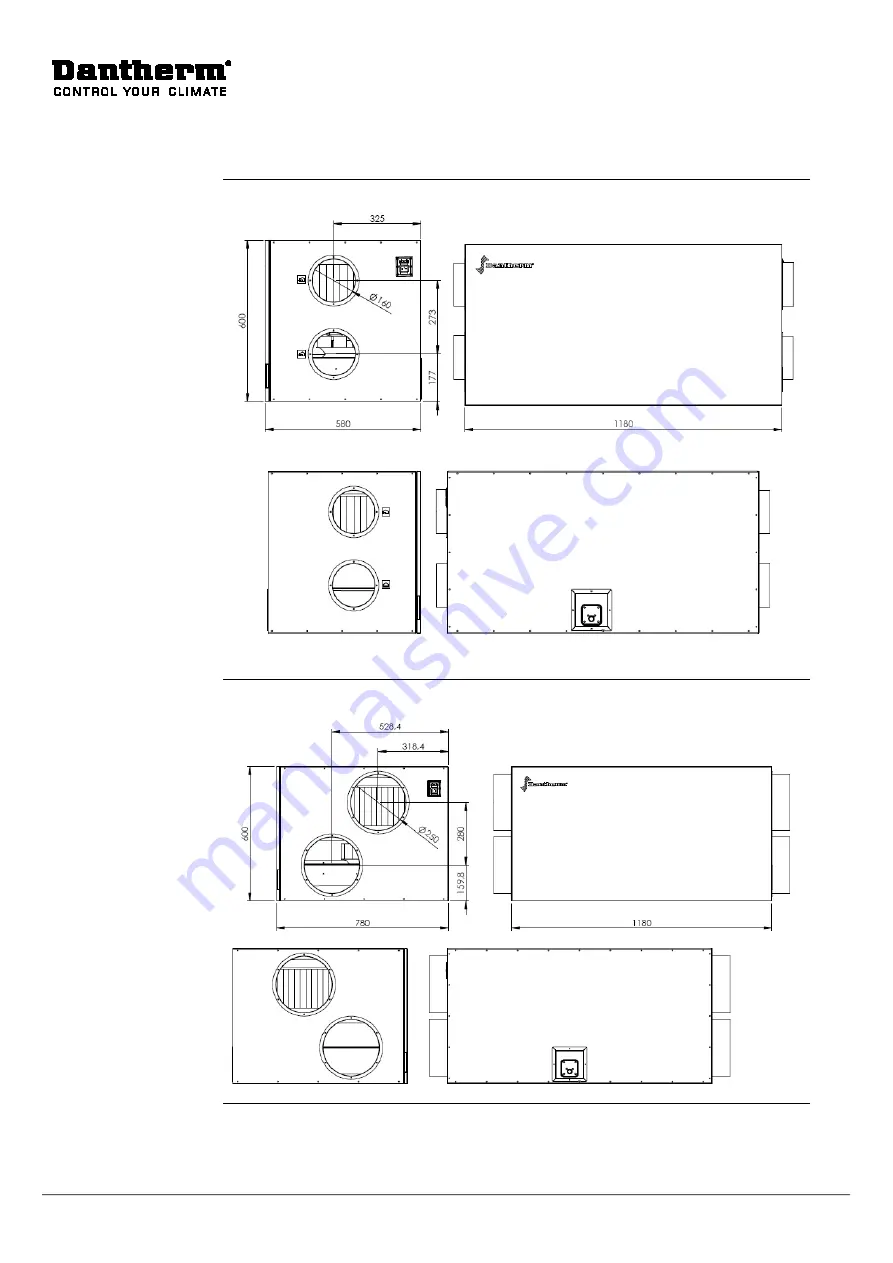 Dantherm HCH 5 Скачать руководство пользователя страница 64