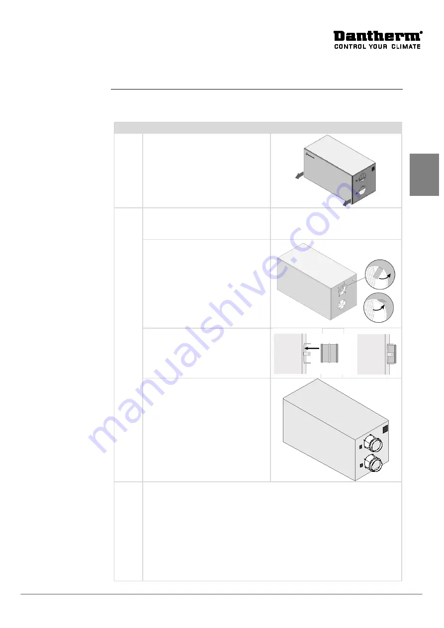 Dantherm HCH 5 Installation And Service Manual Download Page 73