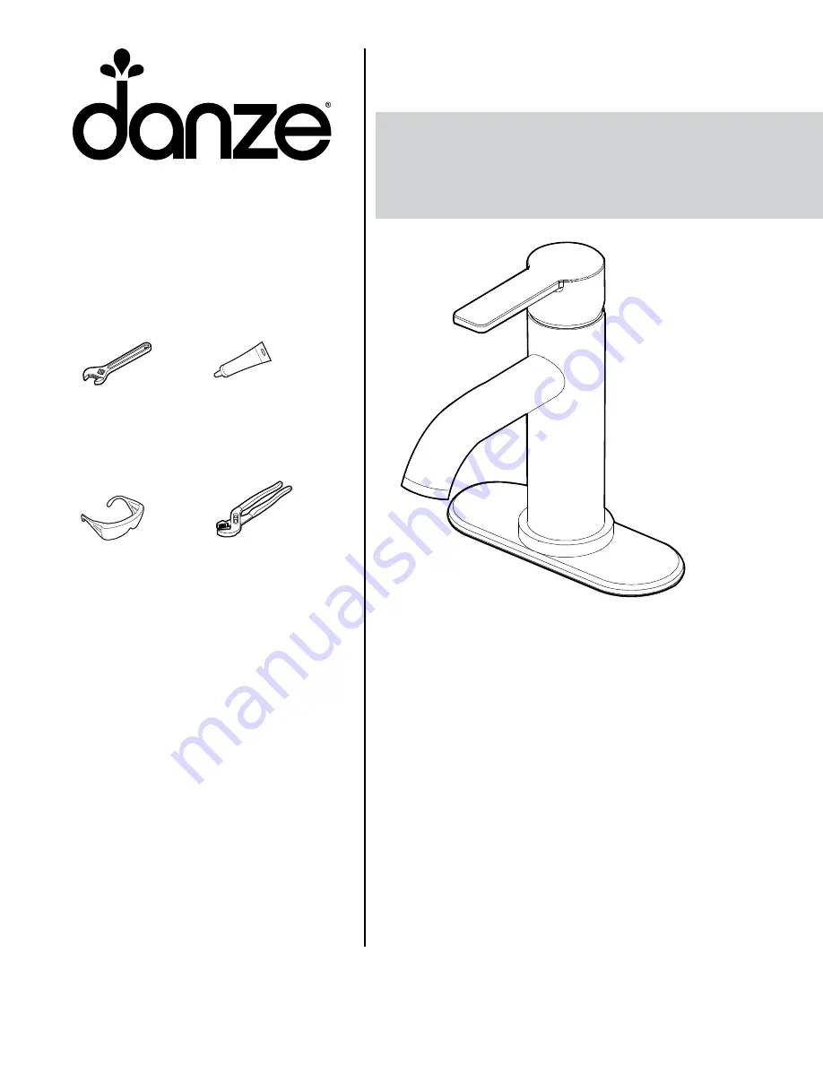 Danze 063-9824-6 Manual Download Page 1