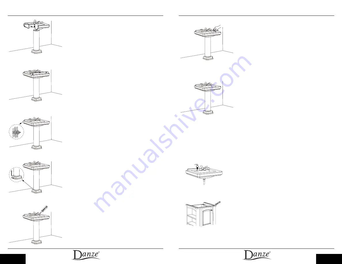 Danze Cirtangular DC028110 Installation Instructions Manual Download Page 13