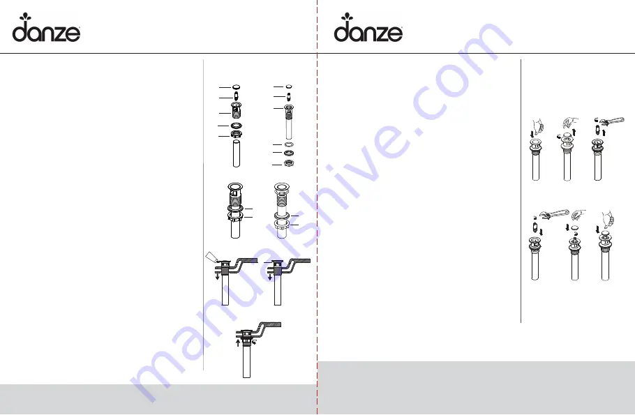 Danze D304026 Скачать руководство пользователя страница 7