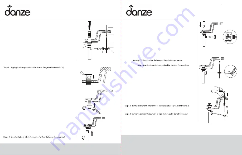 Danze D304026 Installation Instructions Manual Download Page 8