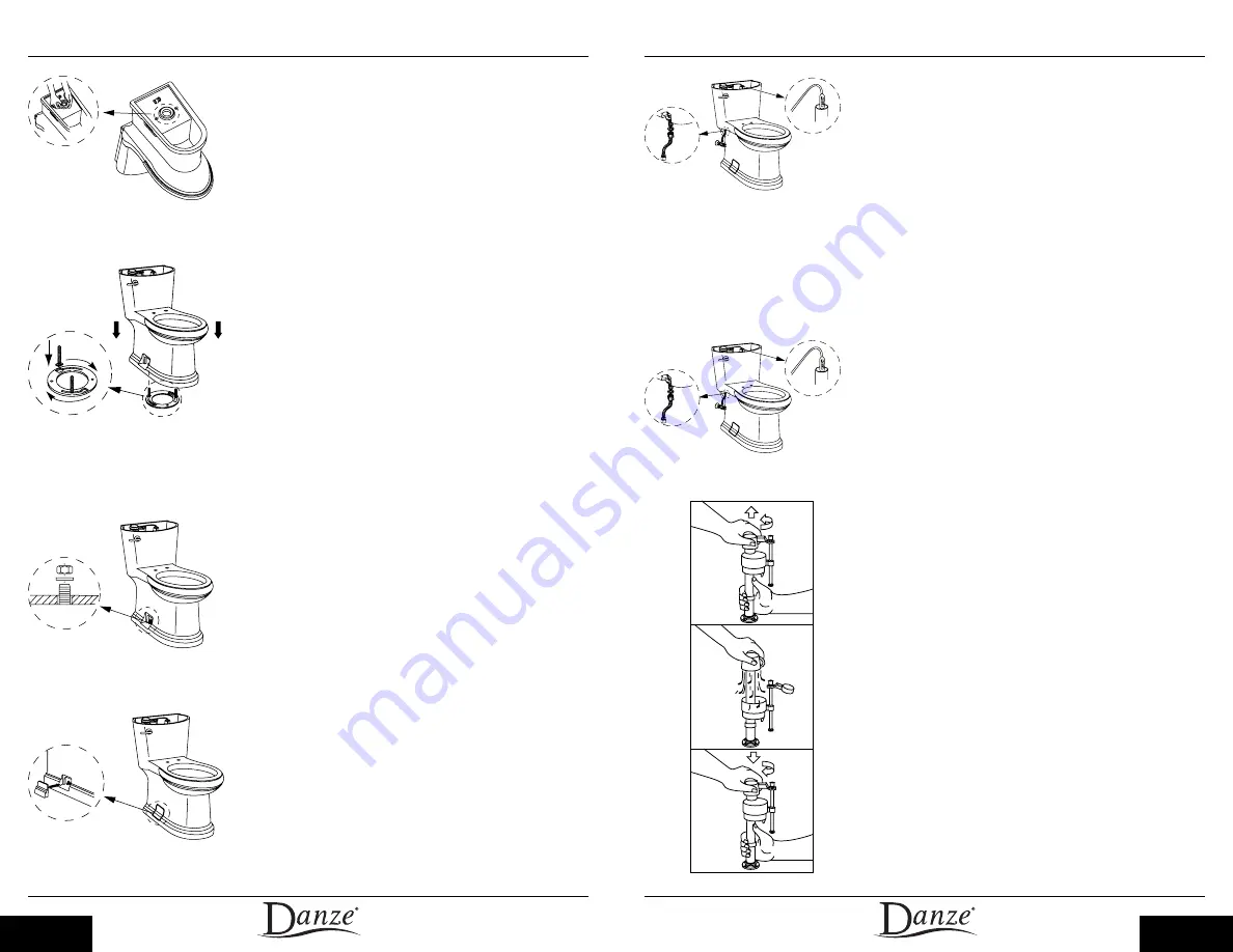 Danze Orrington Series Installation Instructions Manual Download Page 10