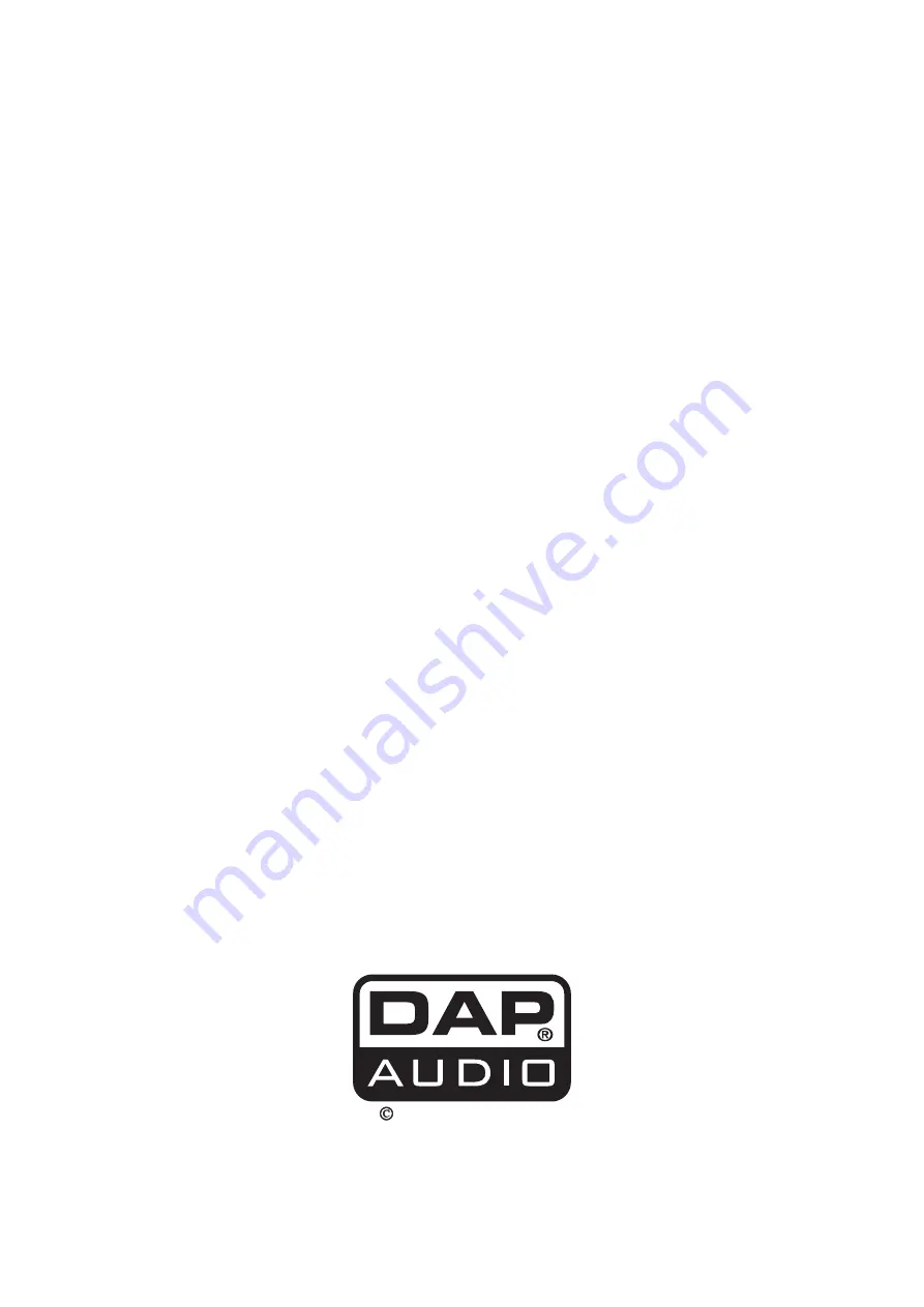 DAPAudio 740-752M Manual Download Page 20