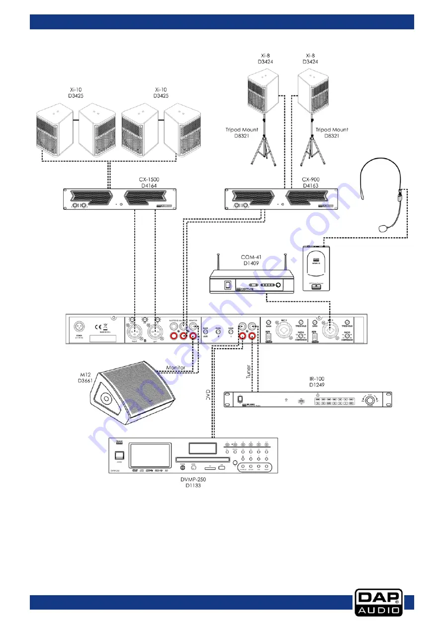 DAPAudio Compact 6.2 D2320 Manual Download Page 12