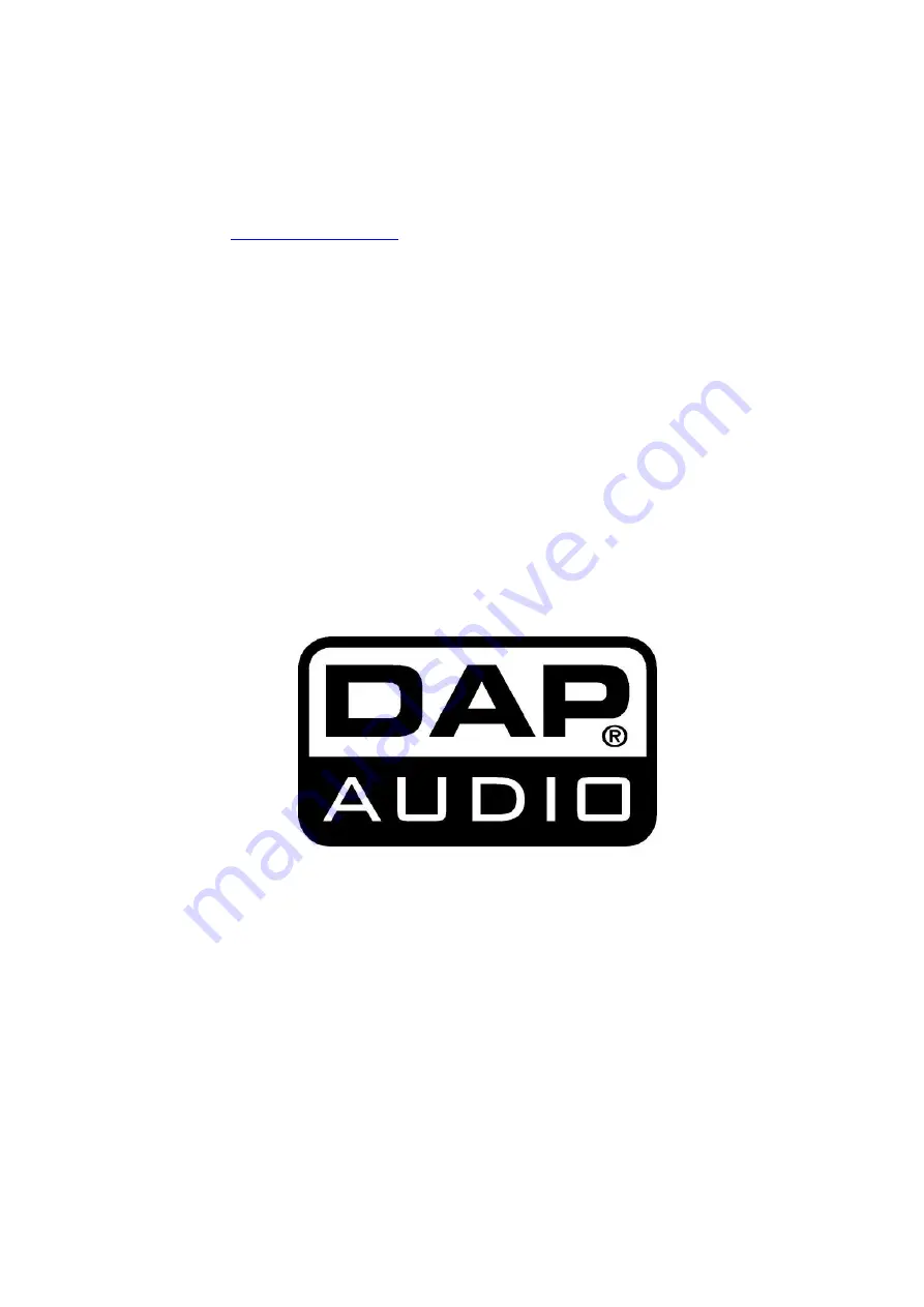 DAPAudio Core Kontol D1 Manual Download Page 2