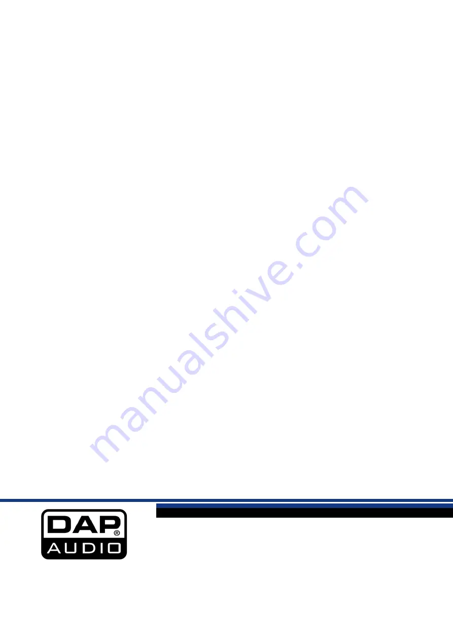 DAPAudio CS-6230BC Manual Download Page 12