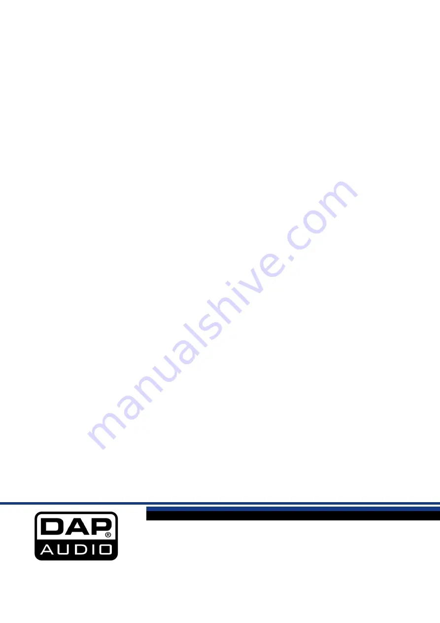 DAPAudio D1485 Manual Download Page 16