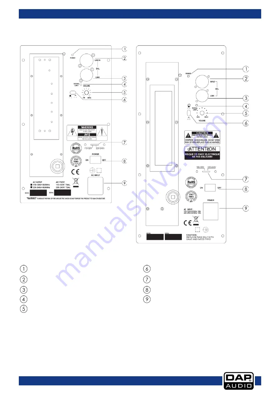 DAPAudio D3634 Manual Download Page 8