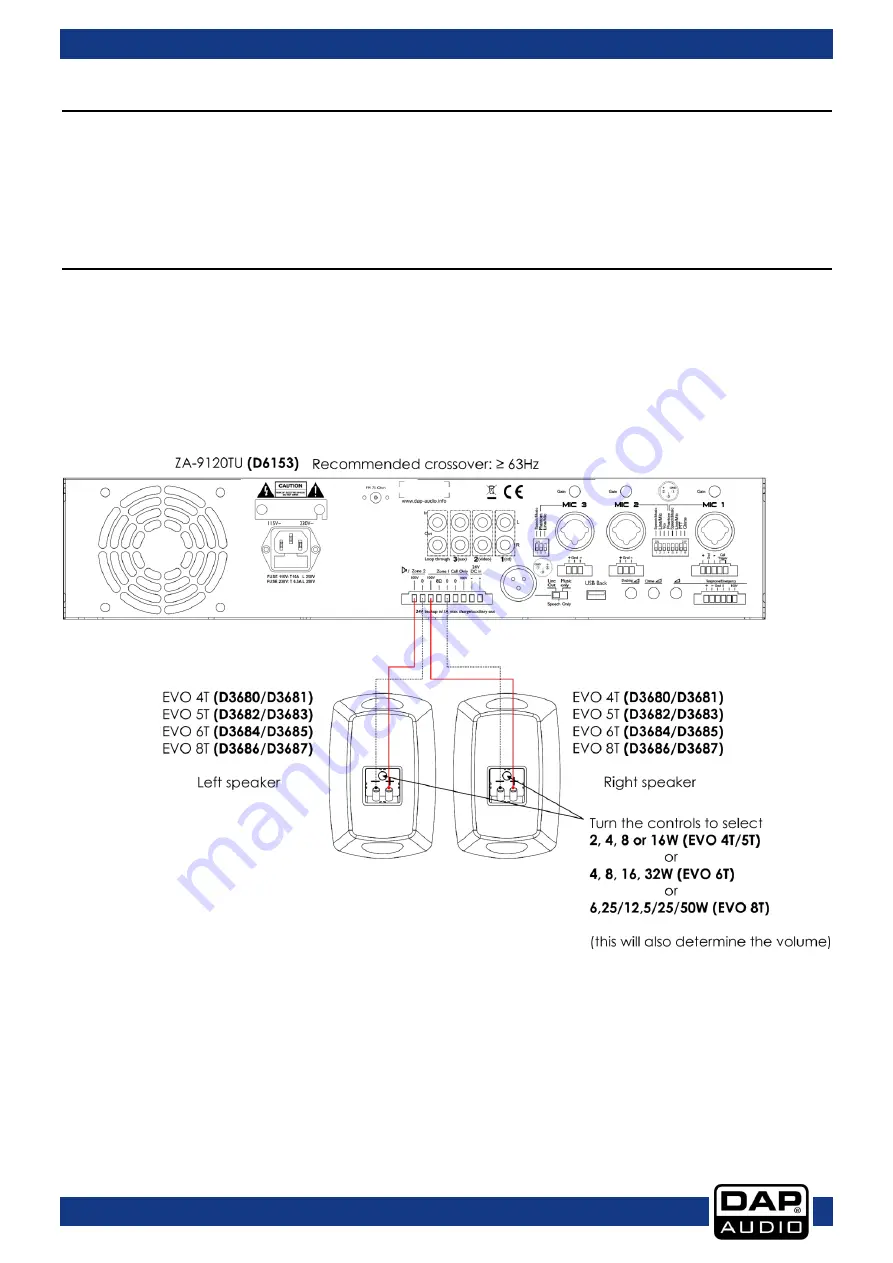 DAPAudio D3680 Скачать руководство пользователя страница 7