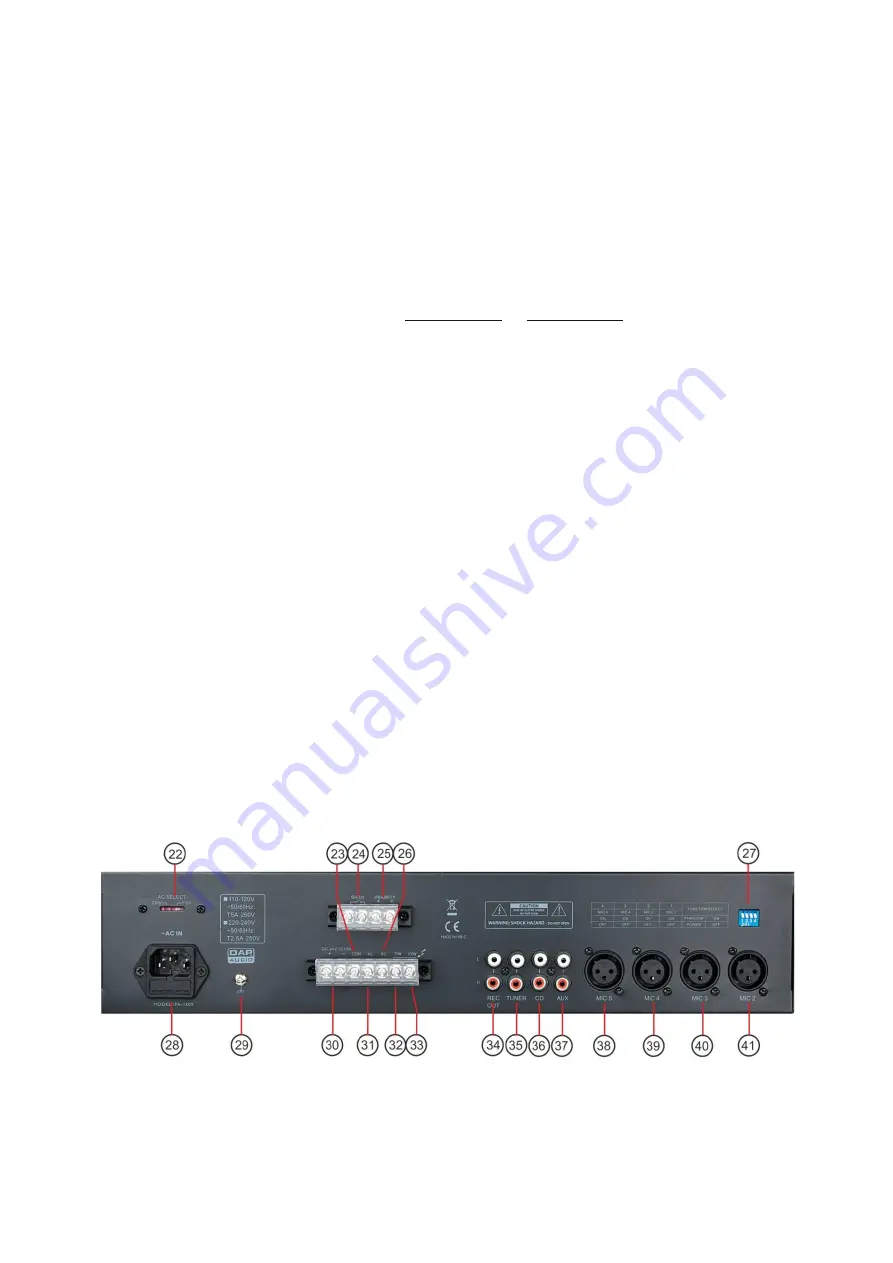 DAPAudio D6146 Manual Download Page 8